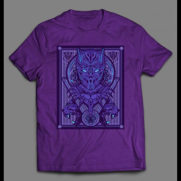 BLACK PANTHER TRIBAL PATTERN HIGH QUALITY SHIRT