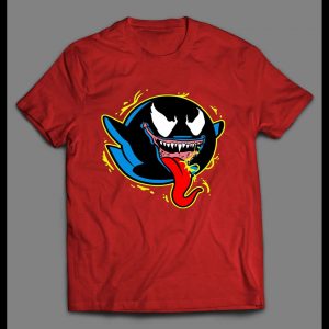 BOO VENOM COMIC VILLAIN GAME MASHUP SHIRT