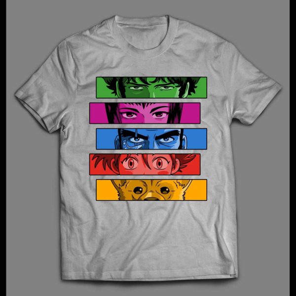 THE GOOD AND THE BAD COWBOY BEBOP ANIME HIGH QUALITY SHIRT