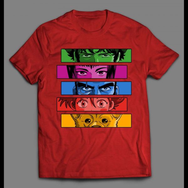 THE GOOD AND THE BAD COWBOY BEBOP ANIME HIGH QUALITY SHIRT