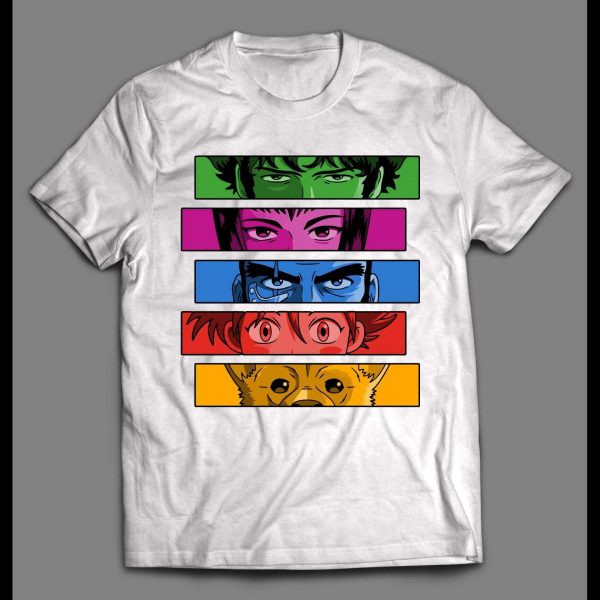 THE GOOD AND THE BAD COWBOY BEBOP ANIME HIGH QUALITY SHIRT