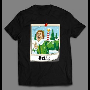 NORTH POLAROID SELFIE "ELFIE" HIGH QUALITY CHRISTMAS SHIRT