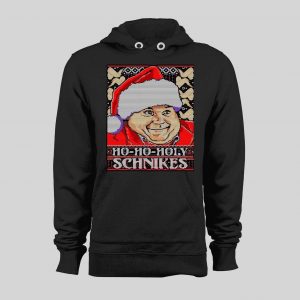 CHRIS FARLEY HO-HOLY SCHNIKES FUNNY CHRISTMAS HOODIE/ SWEATSHIRT