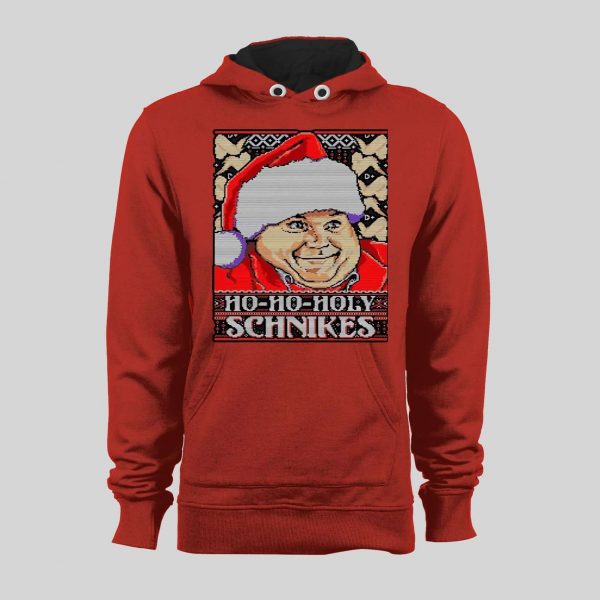 CHRIS FARLEY HO-HOLY SCHNIKES FUNNY CHRISTMAS HOODIE/ SWEATSHIRT