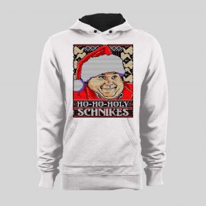CHRIS FARLEY HO-HOLY SCHNIKES FUNNY CHRISTMAS HOODIE/ SWEATSHIRT