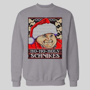 CHRIS FARLEY HO-HOLY SCHNIKES FUNNY CHRISTMAS HOODIE/ SWEATSHIRT