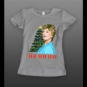 GOLDEN GIRLS BLANCHE HO HO HO HIGH QUALITY CHRISTMAS LADIES SHIRT