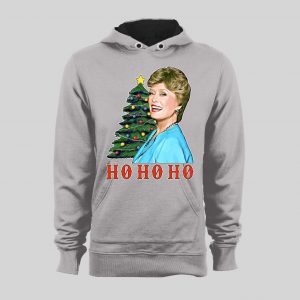 GOLDEN GIRLS BLANCHE HO HO HO HIGH QUALITY CHRISTMAS HOODIE/ SWEATSHIRT