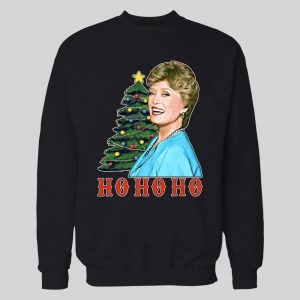 GOLDEN GIRLS BLANCHE HO HO HO HIGH QUALITY CHRISTMAS HOODIE/ SWEATSHIRT