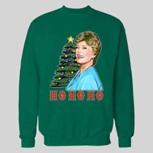GOLDEN GIRLS BLANCHE HO HO HO HIGH QUALITY CHRISTMAS HOODIE/ SWEATSHIRT