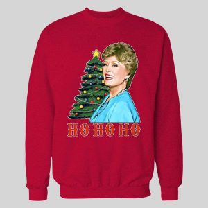 GOLDEN GIRLS BLANCHE HO HO HO HIGH QUALITY CHRISTMAS HOODIE/ SWEATSHIRT