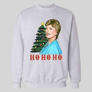 GOLDEN GIRLS BLANCHE HO HO HO HIGH QUALITY CHRISTMAS HOODIE/ SWEATSHIRT
