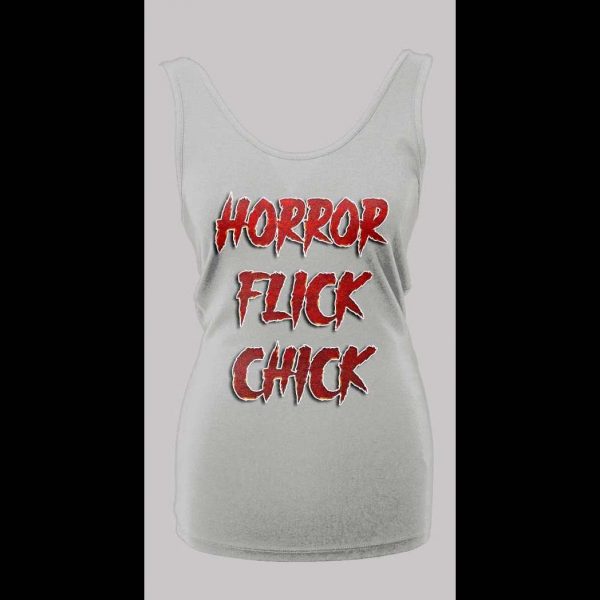 HORROR FLICK CHICK LADIES HALLOWEEN TANK TOP