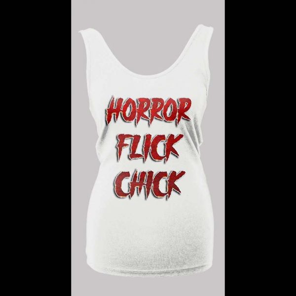 HORROR FLICK CHICK LADIES HALLOWEEN TANK TOP