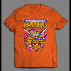 HORROR MUTANT NINJA PUMPKINS PARODY HALLOWEEN SHIRT