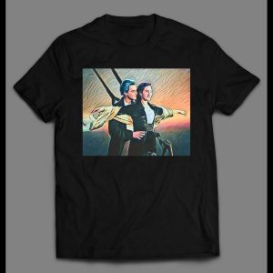 JACK AND ROSE TITANIC ART MOVIE SHIRT