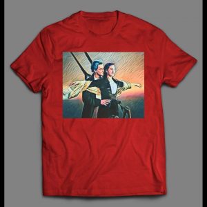JACK AND ROSE TITANIC ART MOVIE SHIRT