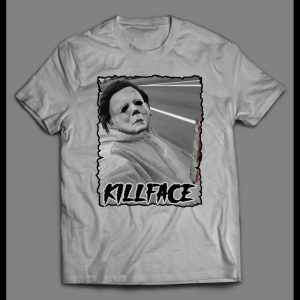 KILLFACE CRANBERRY SKATEBOARDER MICHAEL MYERS HALLOWEEN PARODY SHIRT