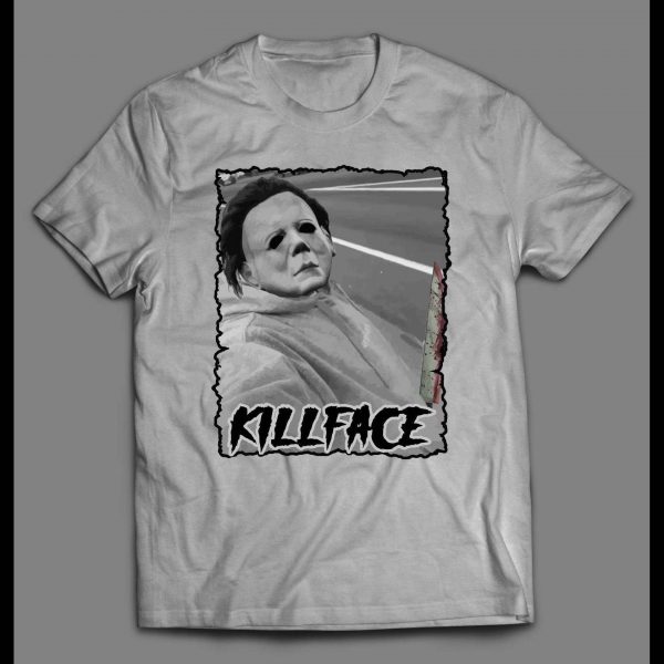 KILLFACE CRANBERRY SKATEBOARDER MICHAEL MYERS HALLOWEEN PARODY SHIRT