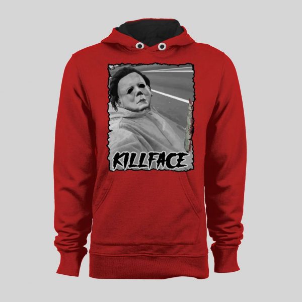 KILLFACE CRANBERRY SKATEBOARDER MICHAEL MYERS HALLOWEEN PARODY HOODIE / SWEATSHIRT