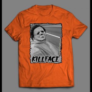 KILLFACE CRANBERRY SKATEBOARDER MICHAEL MYERS HALLOWEEN PARODY SHIRT