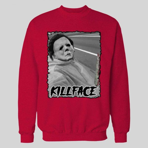 KILLFACE CRANBERRY SKATEBOARDER MICHAEL MYERS HALLOWEEN PARODY HOODIE / SWEATSHIRT