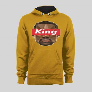 LEBRON THE KING SUPREME HIGH QUALITY BASKETBALL HOODIE /SWEATSHIRT