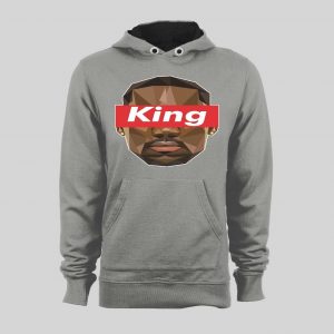 LEBRON THE KING SUPREME HIGH QUALITY BASKETBALL HOODIE /SWEATSHIRT