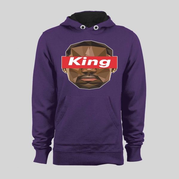 LEBRON THE KING SUPREME HIGH QUALITY BASKETBALL HOODIE /SWEATSHIRT