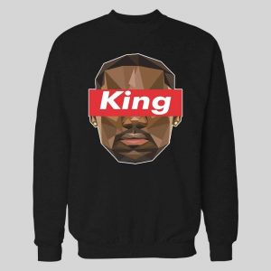 LEBRON THE KING SUPREME HIGH QUALITY BASKETBALL HOODIE /SWEATSHIRT