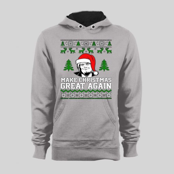THE DONALD MAKE CHRISTMAS GREAT AGAIN HIGH QUALITY CHRISTMAS HOODIE/ SWEATSHIRT