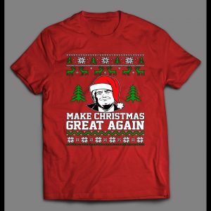THE DONALD MAKE CHRISTMAS GREAT AGAIN HIGH QUALITY CHRISTMAS SHIRT