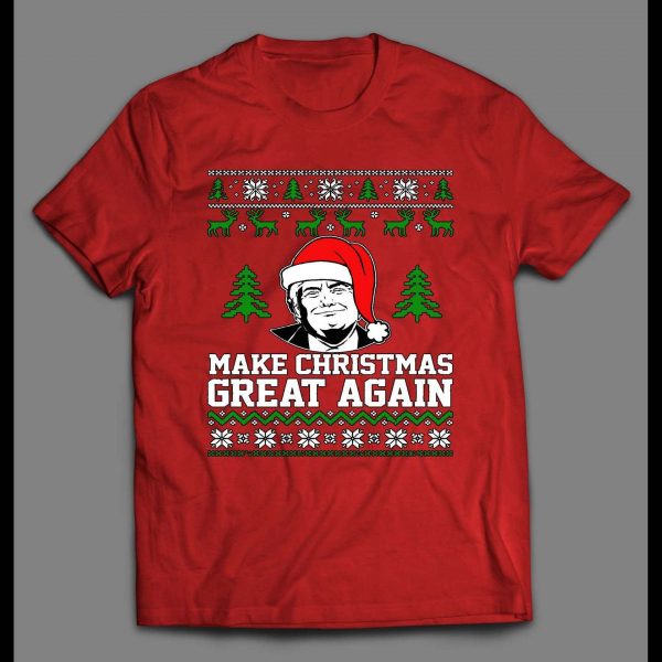 THE DONALD MAKE CHRISTMAS GREAT AGAIN HIGH QUALITY CHRISTMAS SHIRT