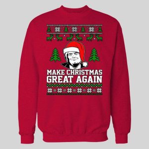 THE DONALD MAKE CHRISTMAS GREAT AGAIN HIGH QUALITY CHRISTMAS HOODIE/ SWEATSHIRT