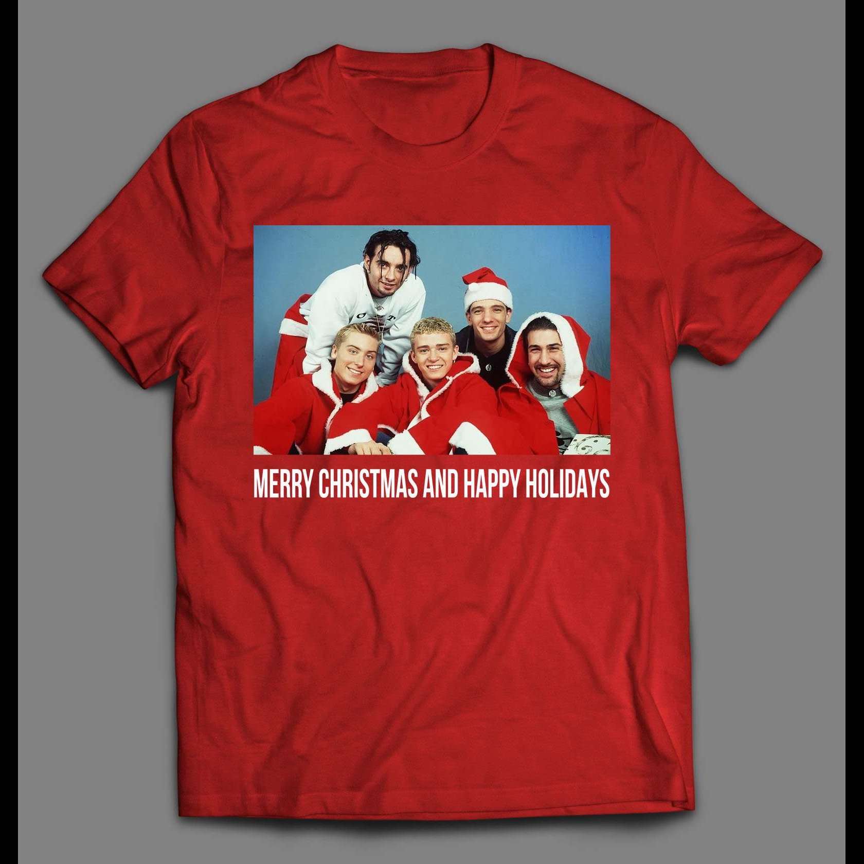 nsync christmas tee