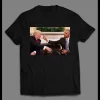 OBAMA GIVING TRUMP THE FINGER HIGH QUALITY SHIRT