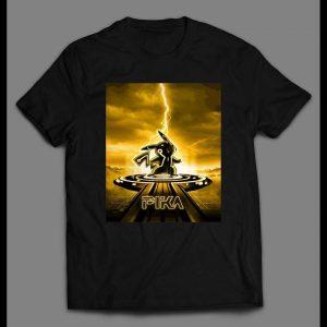 POKE MONSTERS PIKACHU "TRON" MASH UP SHIRT