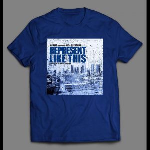 REPRESENT LIKE THIS MC EIHT ALBUM COVER CUSTOM OLDSKOOL HIP HOP SHIRT