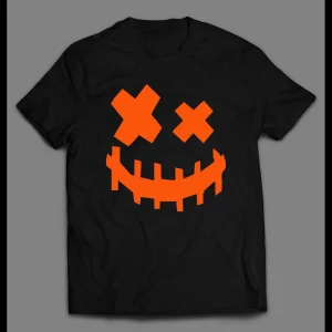 CREEPY SMILING SCARECROW HALLOWEEN SHIRT