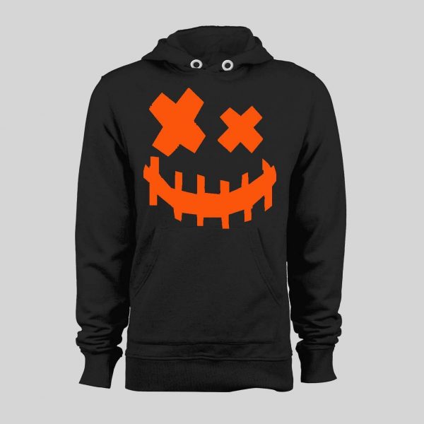 CREEPY SMILING SCARECROW HIGH QUALITY HALLOWEEN HOODIE / SWEATSHIRT