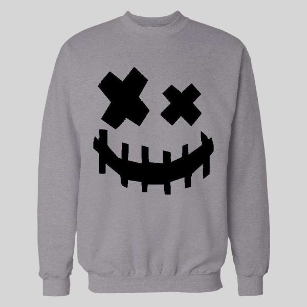 CREEPY SMILING SCARECROW HIGH QUALITY HALLOWEEN HOODIE / SWEATSHIRT