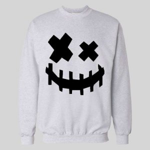 CREEPY SMILING SCARECROW HIGH QUALITY HALLOWEEN HOODIE / SWEATSHIRT