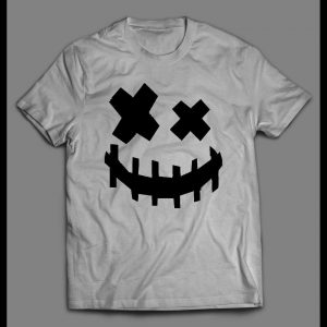 CREEPY SMILING SCARECROW HALLOWEEN SHIRT