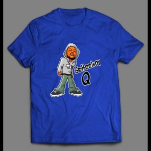 RAPPER SCHOOLBOY Q CARTOON ART HIP HOP SHIRT
