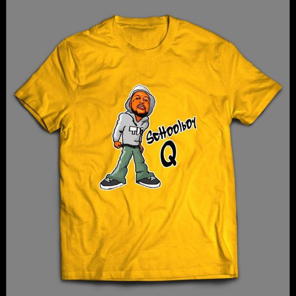 RAPPER SCHOOLBOY Q CARTOON ART HIP HOP SHIRT