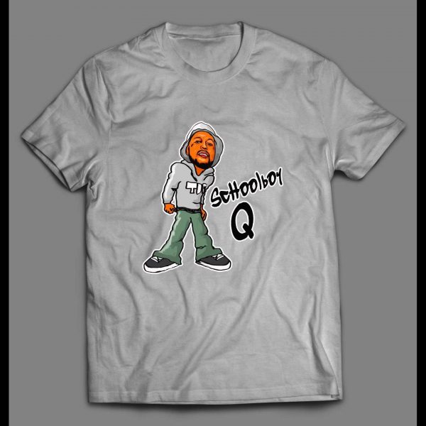 RAPPER SCHOOLBOY Q CARTOON ART HIP HOP SHIRT