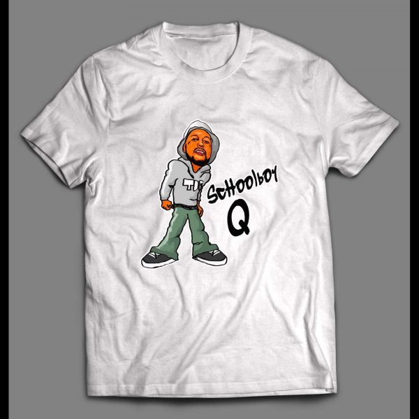 RAPPER SCHOOLBOY Q CARTOON ART HIP HOP SHIRT