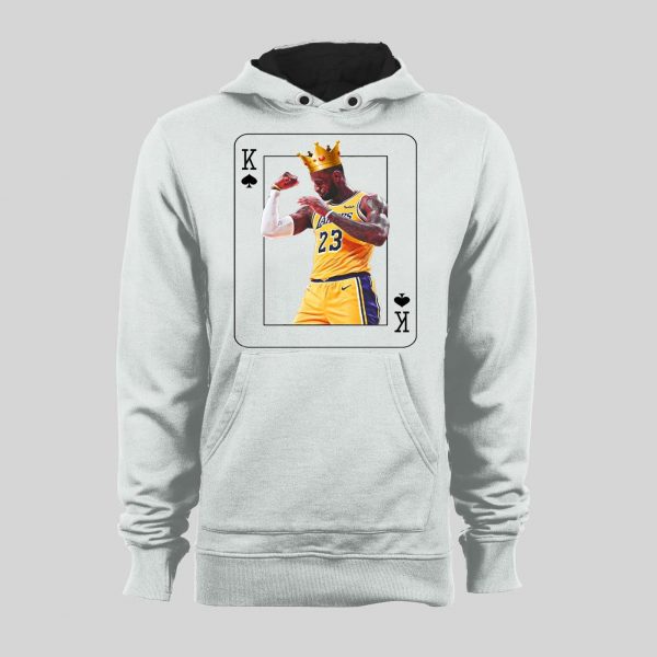 KING OF SPADES CARD LEBRON HIGH QUALITY BASKETBALL HOODIE / SWEATSHIRT