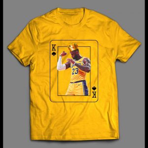 KING OF SPADES CARD LEBRON HIGH QUALITY BASKETBALL SHIRT