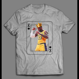 KING OF SPADES CARD LEBRON HIGH QUALITY BASKETBALL SHIRT